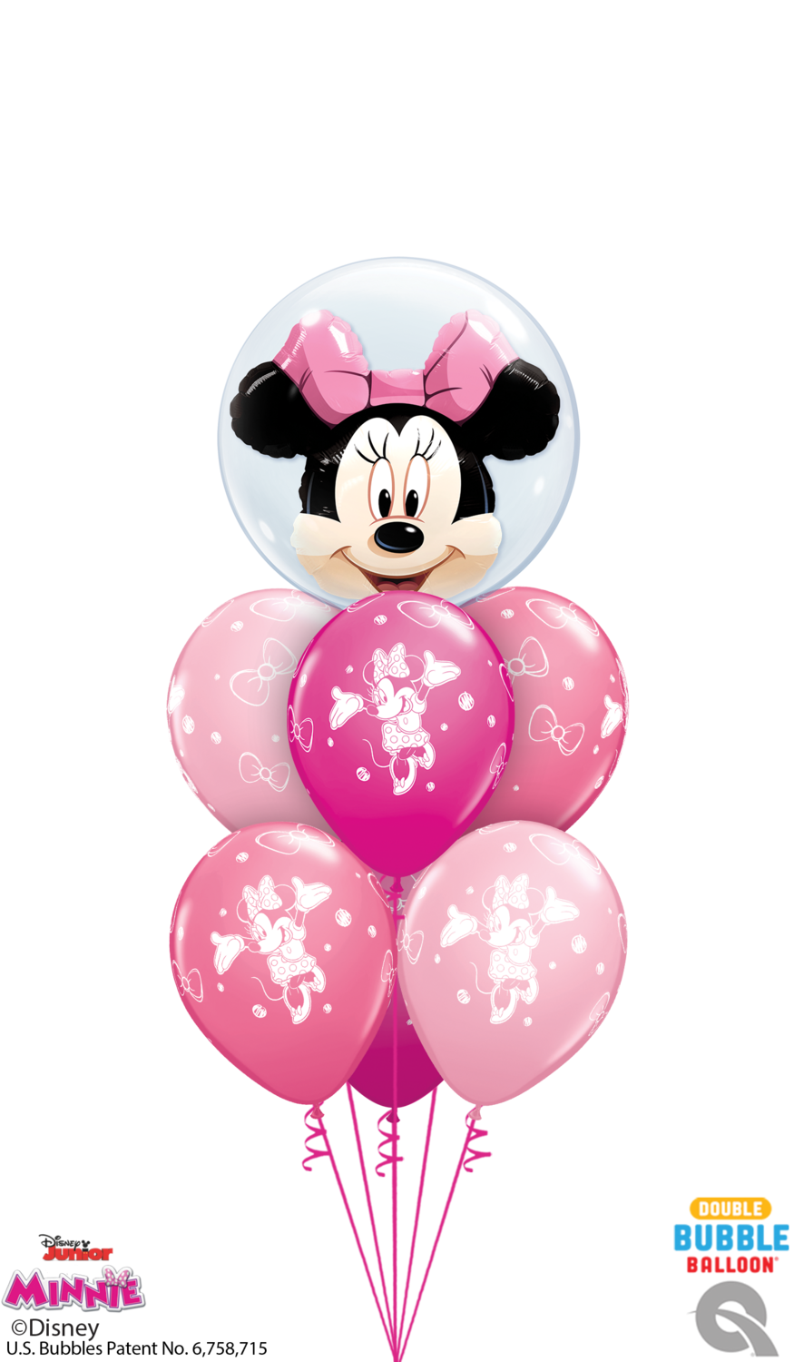 Minnie double bubble bouquet