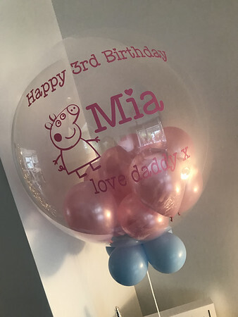 Peppa Pig Bubble Balloon