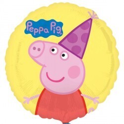Peppa Pig Party Hat Balloon