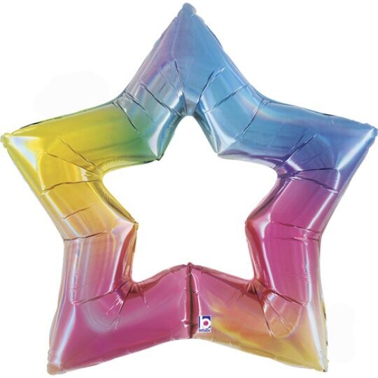 Rainbow opal linky star