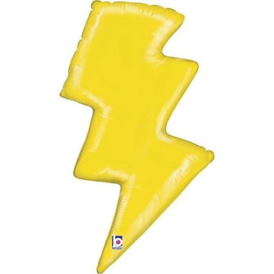 Lightning Bolt Supershape Balloon