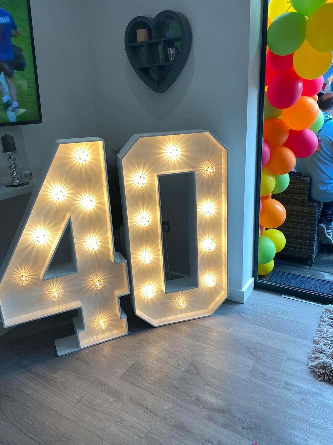 LED Number Hire