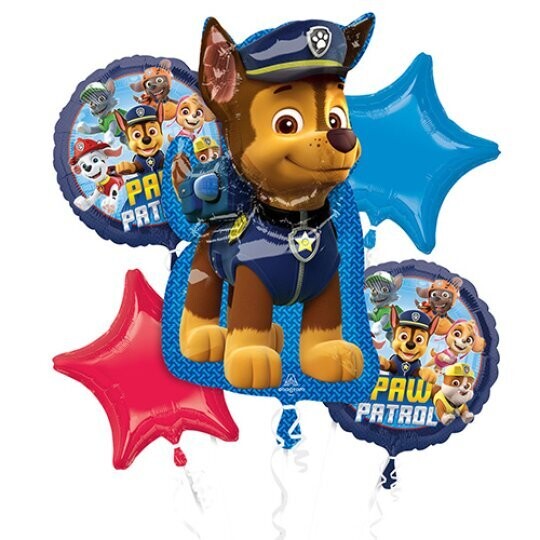 Paw Patrol Chase Foil Bouquet
