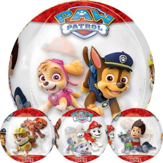 Paw Patrol orbz balloon