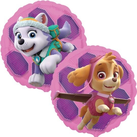 Paw Patrol pink supershape balloon