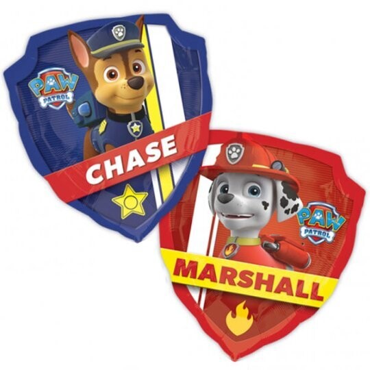 Paw Patrol pink supershape balloon