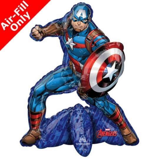 Captain America Sitter Balloon