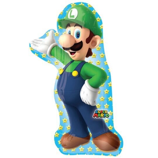 Super Mario Luigi Supershape Balloon