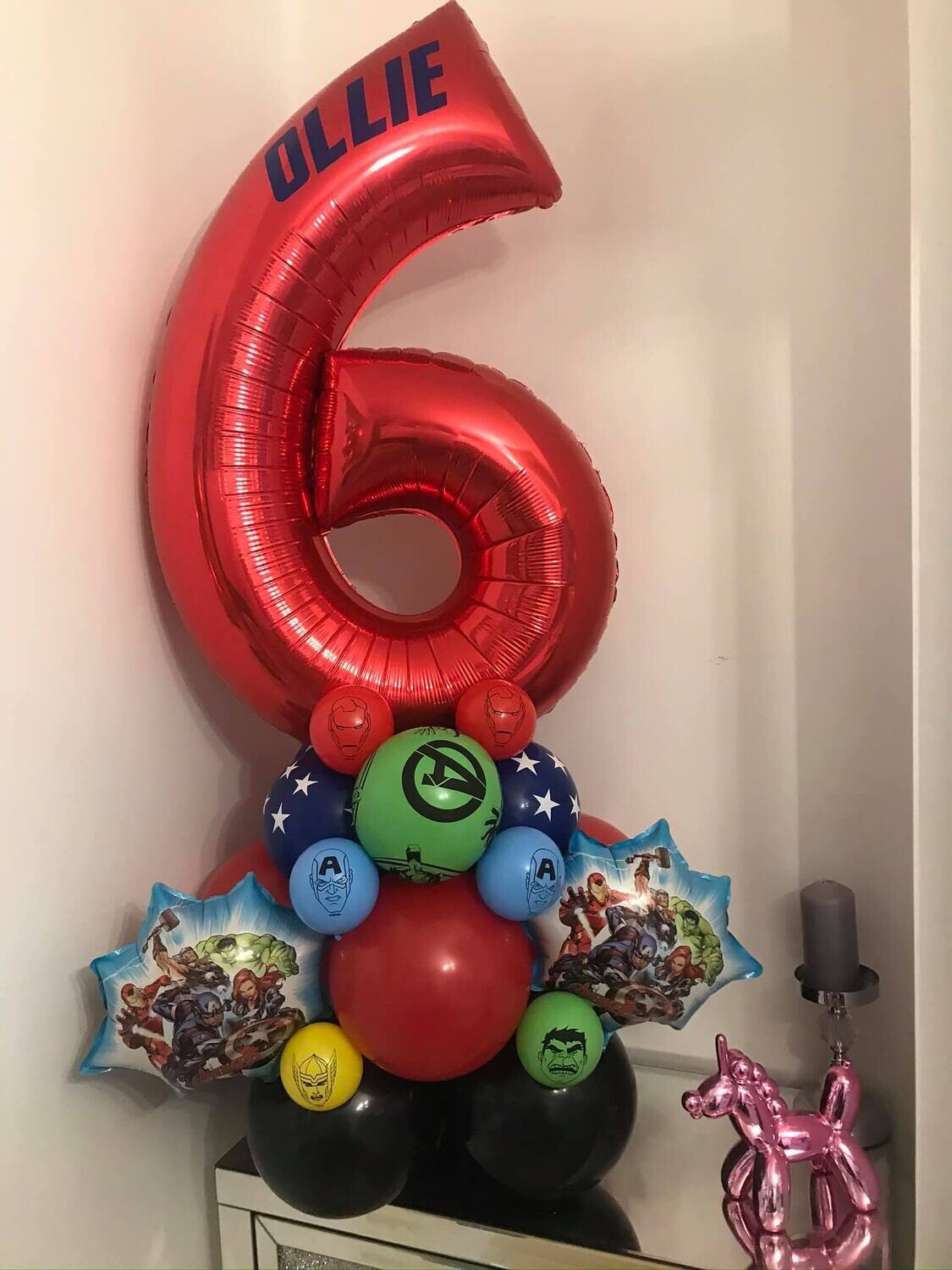 Marvel Avengers Number tower
