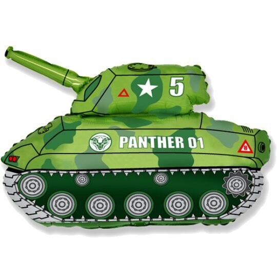 Green Tank Balloon