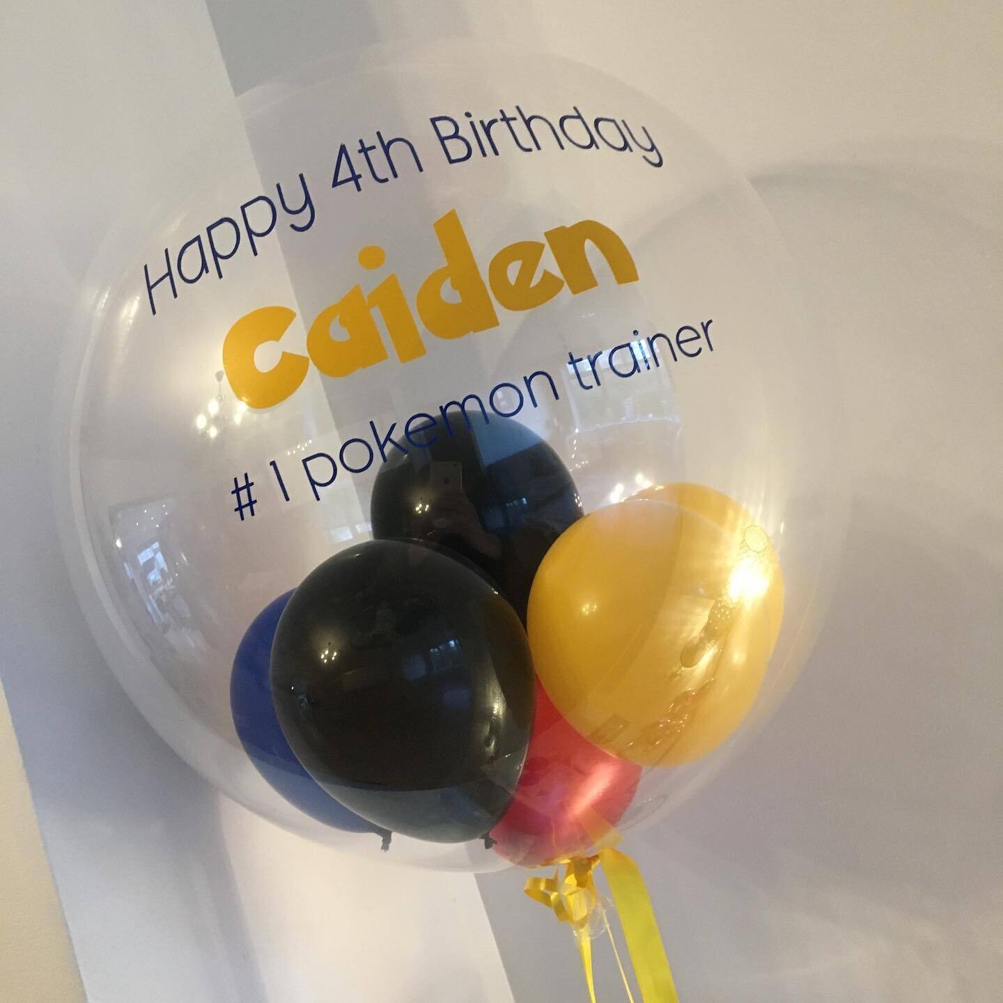 Pokemon bubble balloon