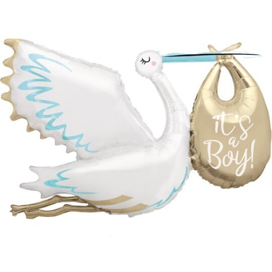 It&#39;s a boy stork Balloon