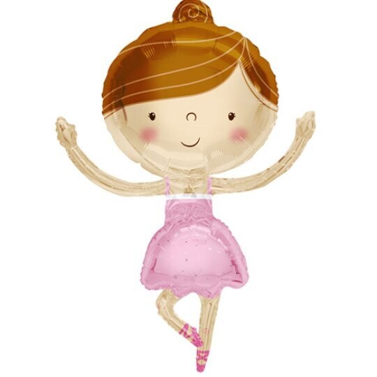Birthday Ballerina Balloon