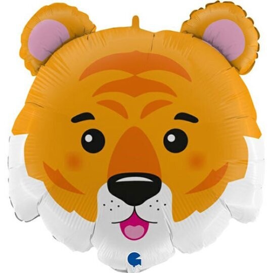 Tiger  Face Supershape balloon