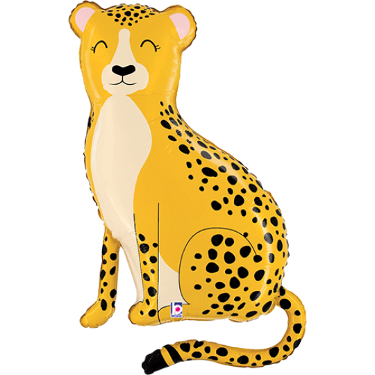 Jungle Cheetah Supershape balloon