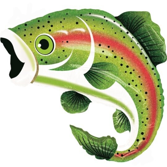 Rainbow Trout Balloon