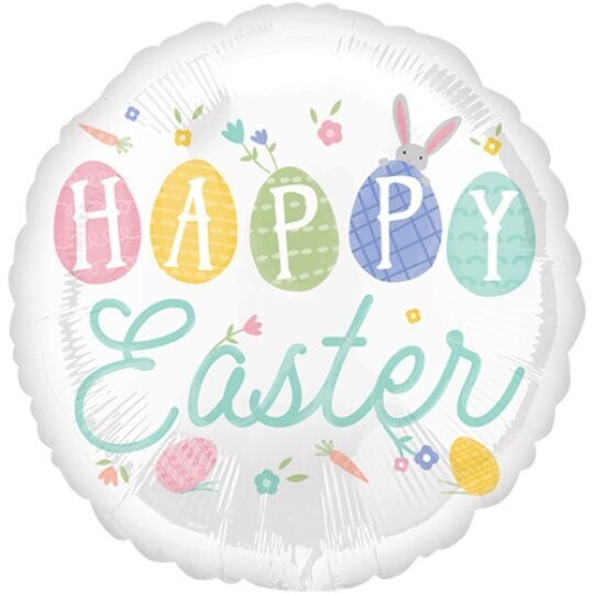 Happy Easter Pastel Foil