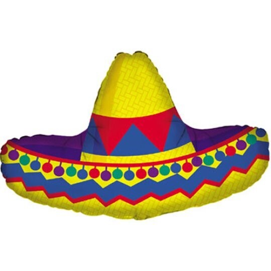Sombrero Foil Balloon