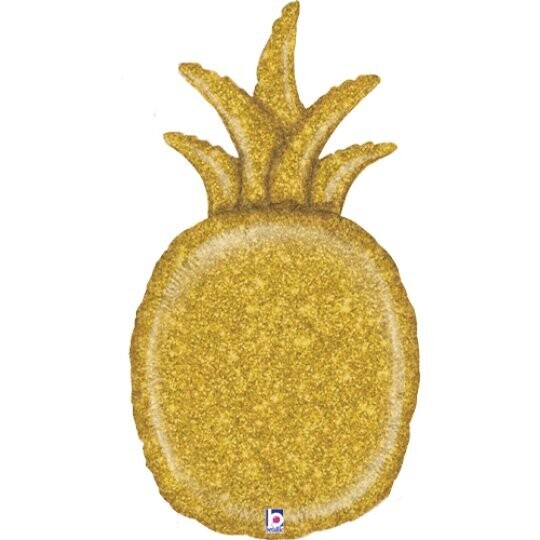 Glitter Pineapple Foil Balloon