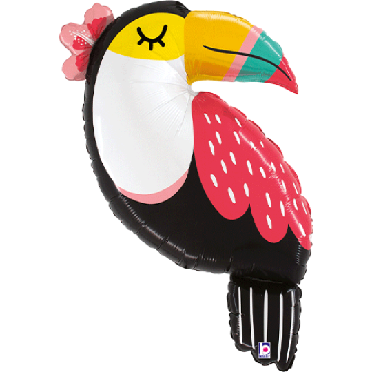 Summer toucan Foil Balloon