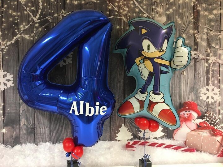 Sonic &amp; Number Balloons