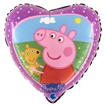 Peppa Pig &amp; Teddy Balloon