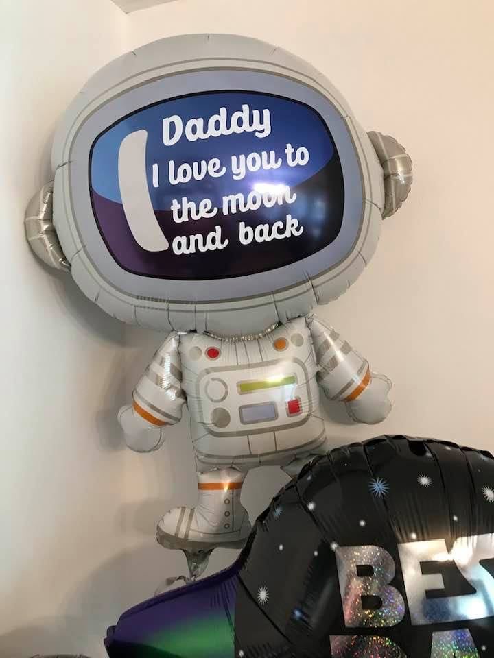 Fathers Day Love You to the Moon