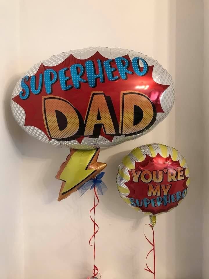 Fathers Day superhero set
