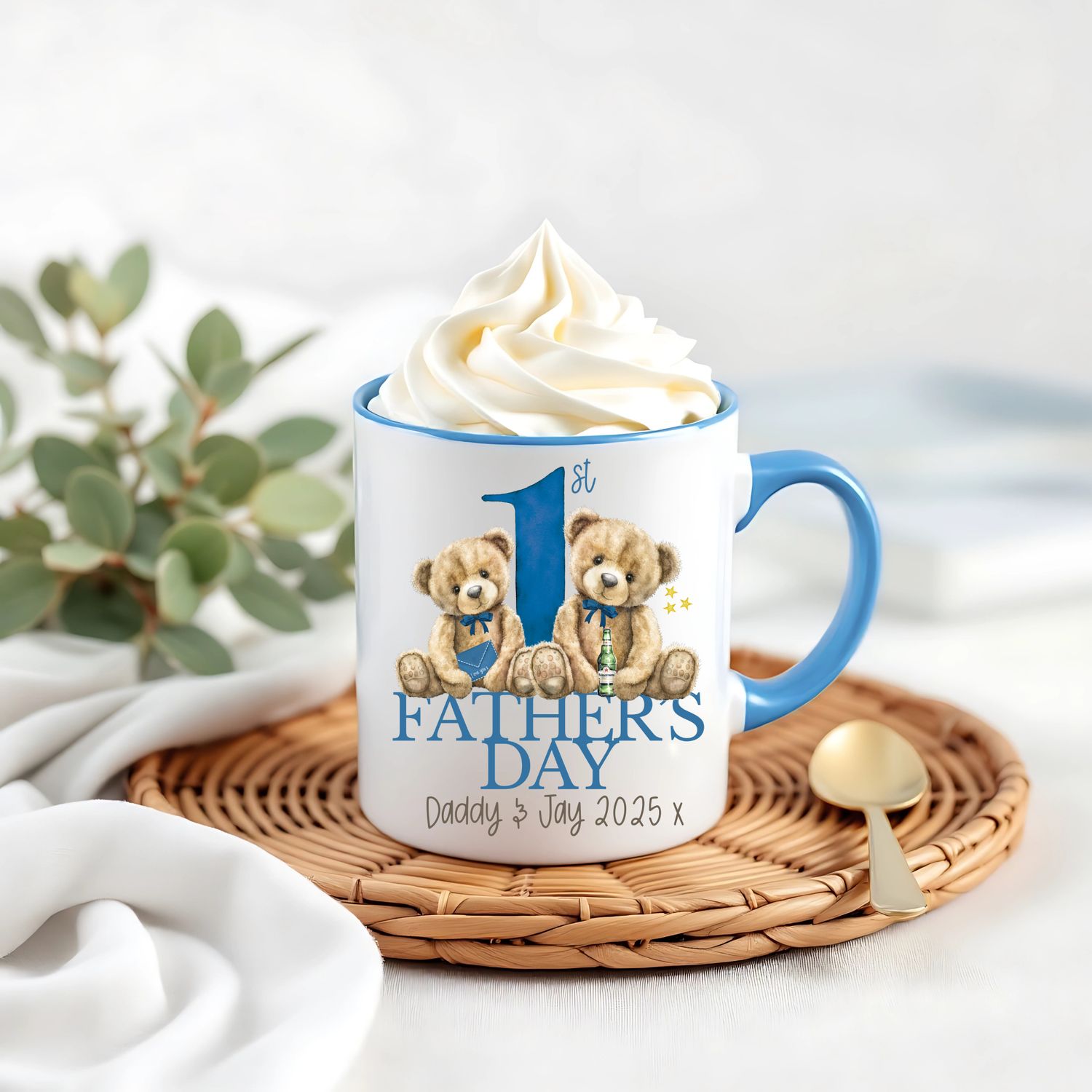 Father&#39;s Day mugs - Blue