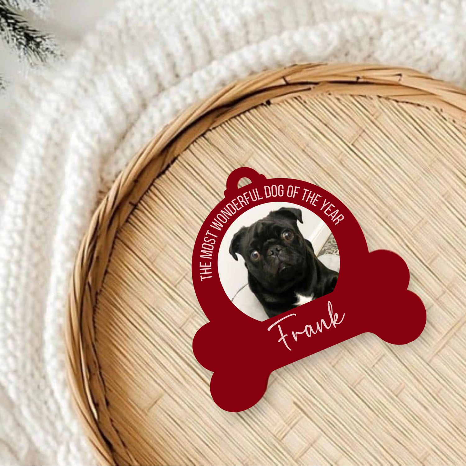 Personalised Dog Bauble