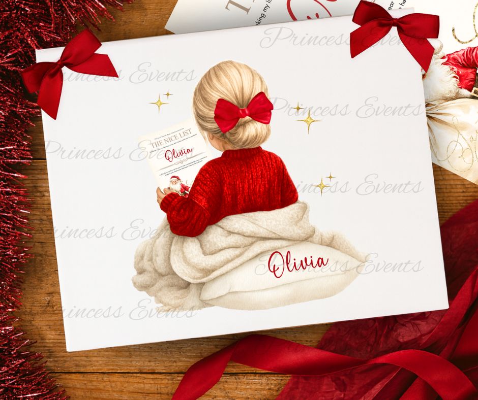 Nice List Christmas Box -girls