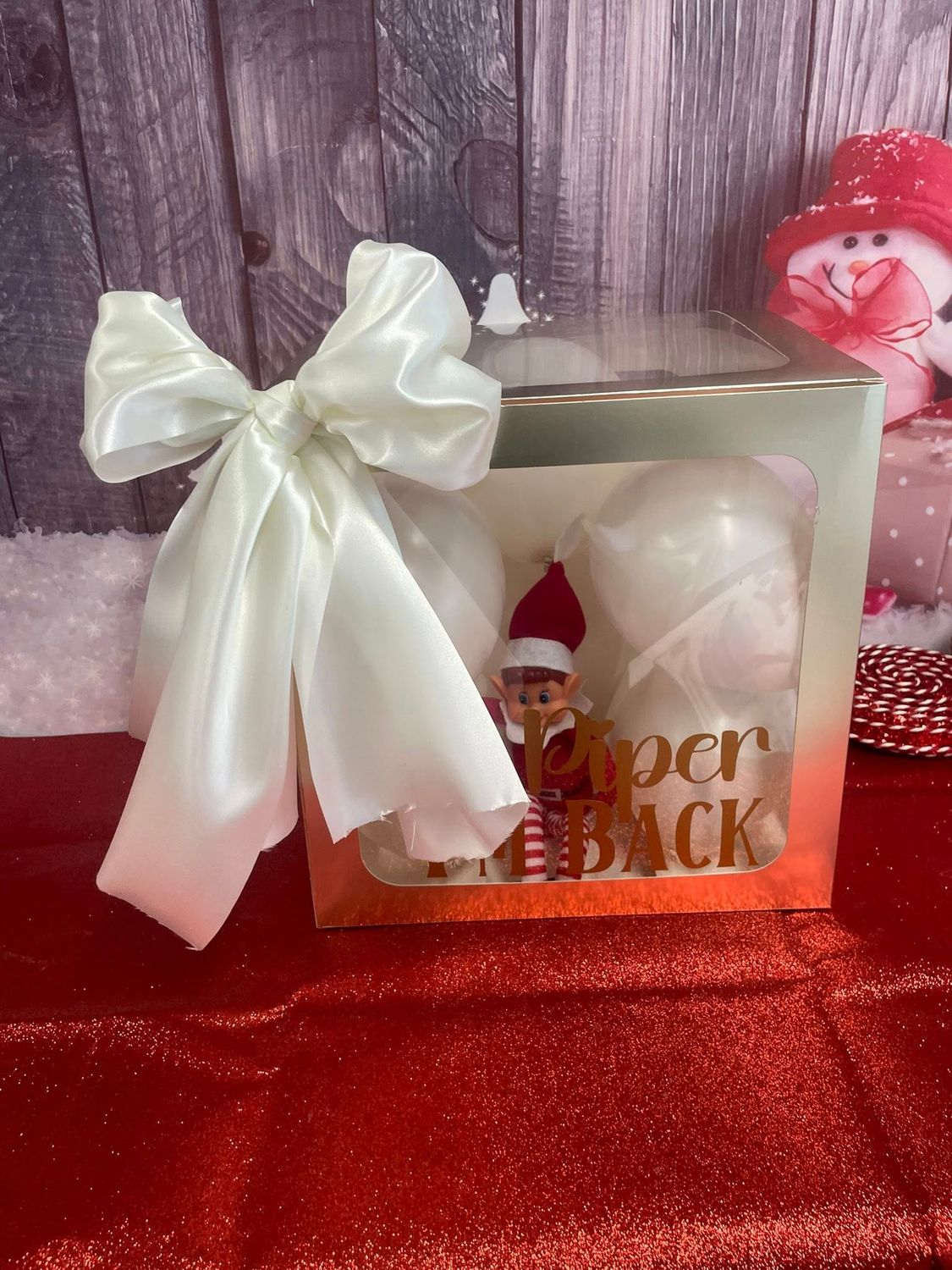 Elf Arrival Box Champagne Gold