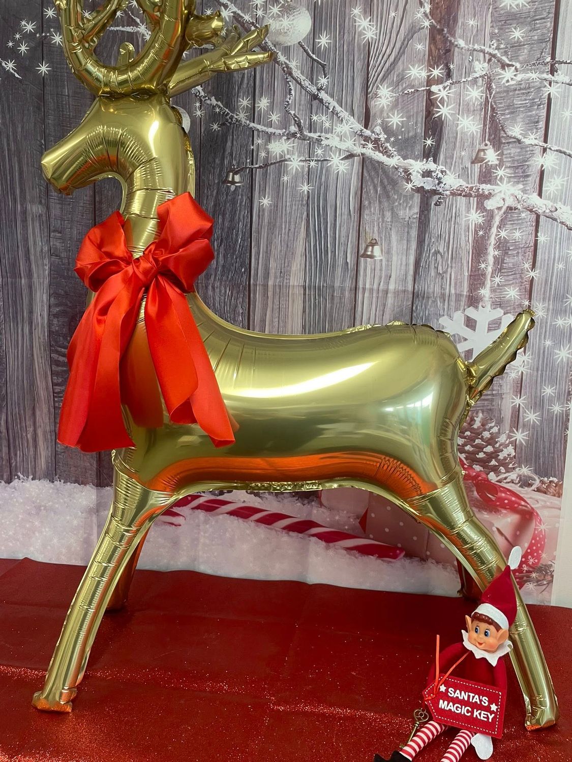 Elf Arrival Large Reindeer