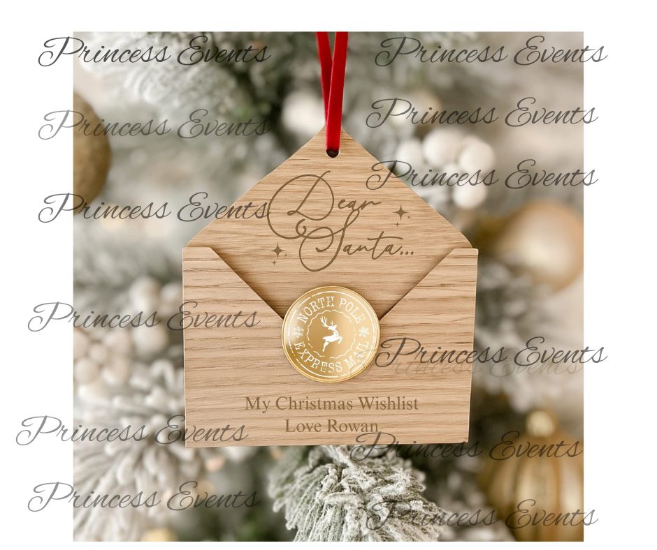 Santa List tree ornaments