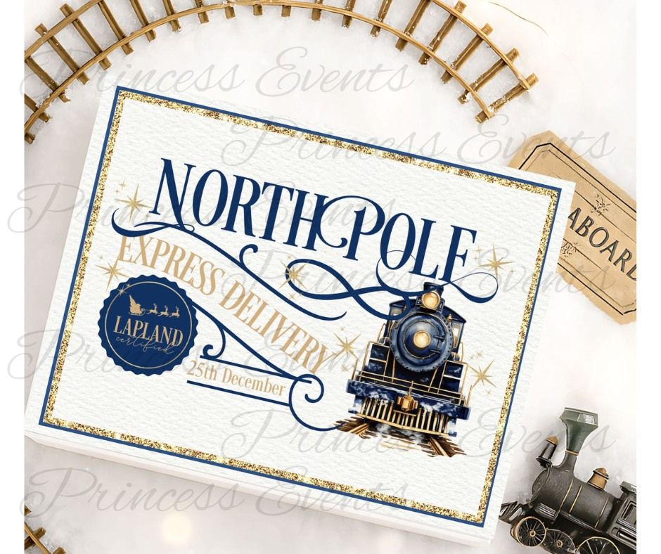 Express Train Christmas Box