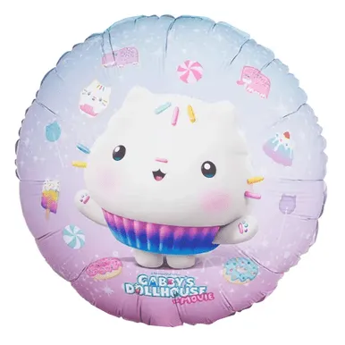 Gabby Dollhouse Cakey Disc Balloon