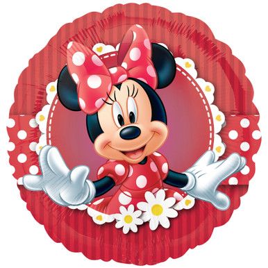 Minnie Mouse balloon Red