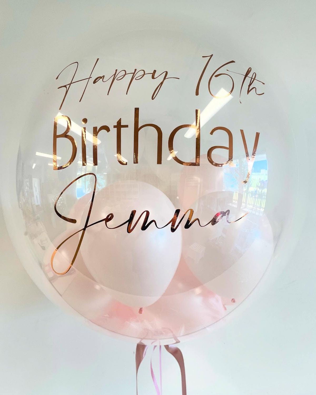 Personalised Bubble Balloon
