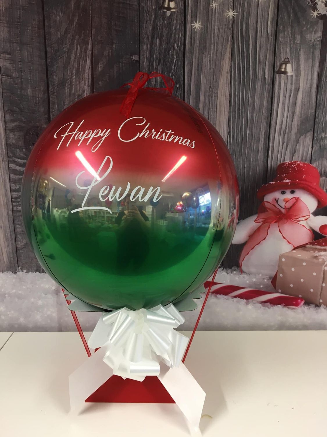 Christmas Money Balloon