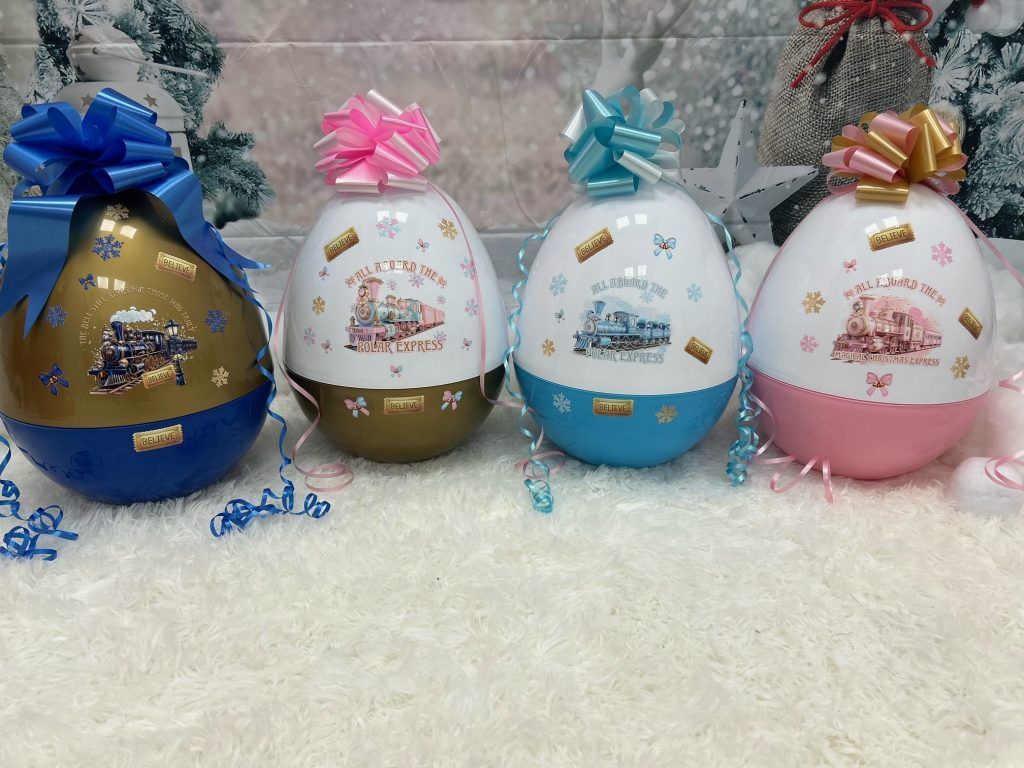 Polar Express Fillable eggs