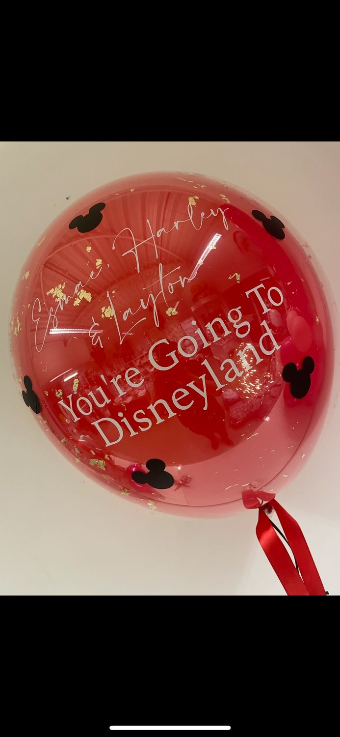 Disney Reveal Balloon