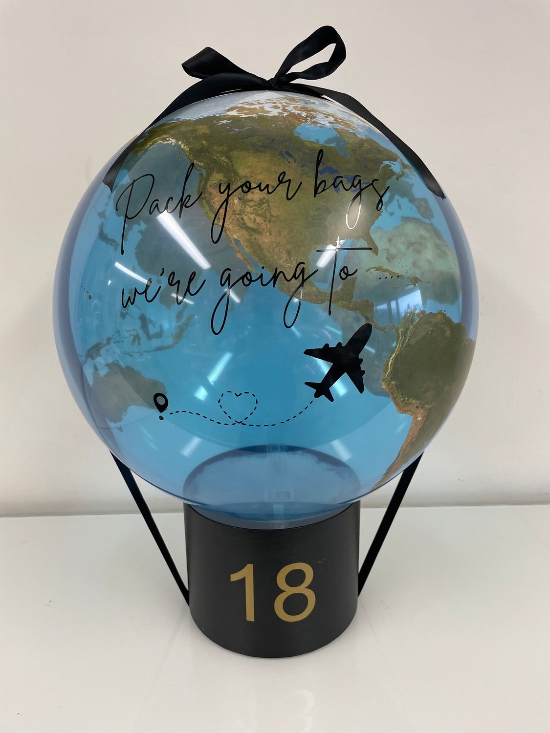 Trip/Travel Reveal Balloon