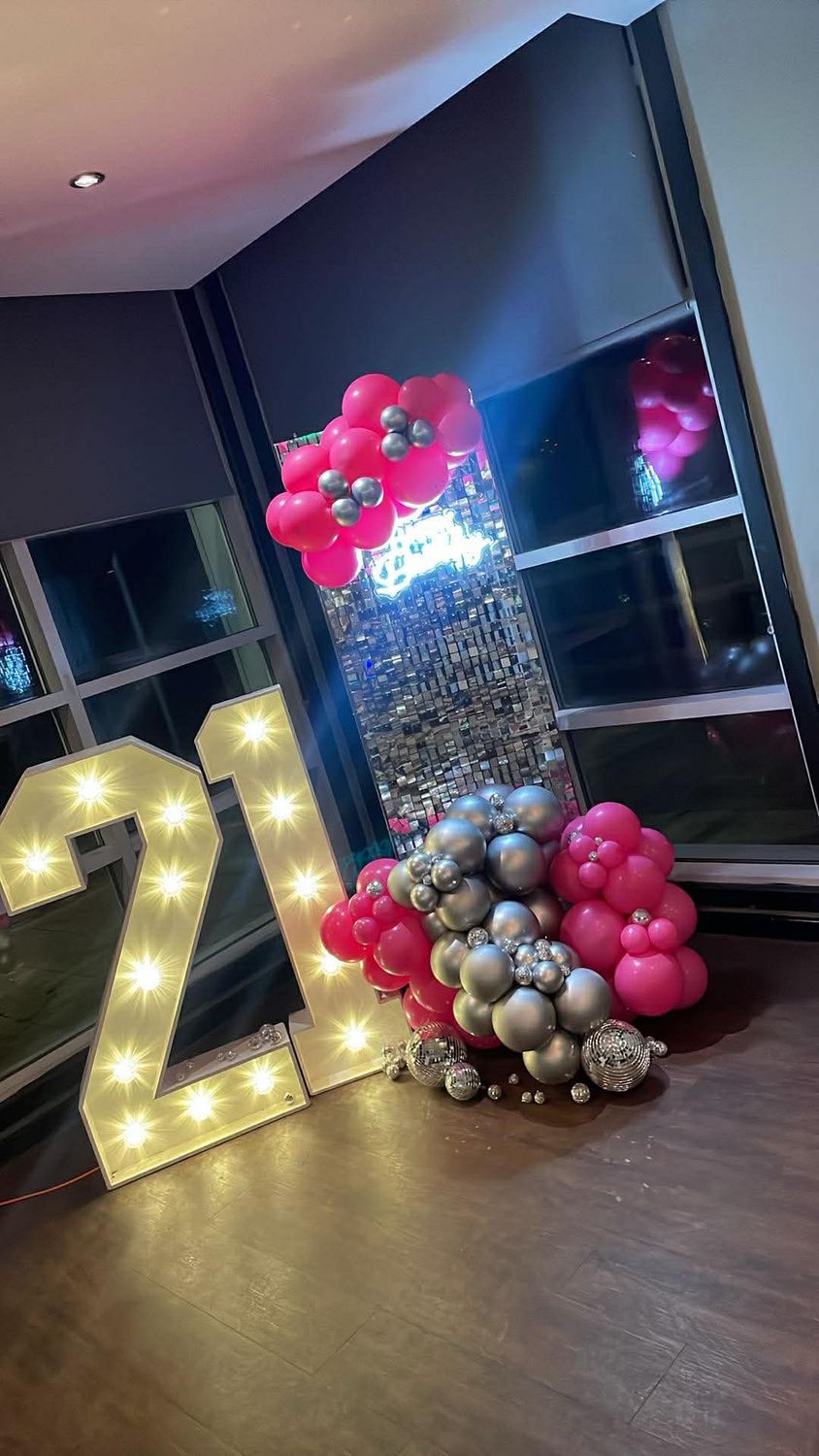 Mini Sequin Wall Display