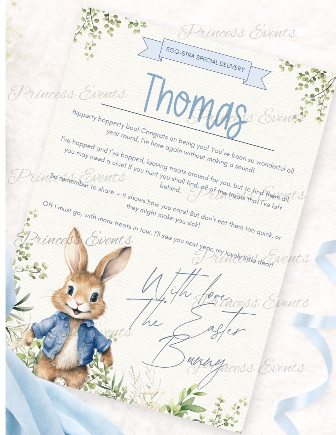 Original Flopsy Easter Certificates