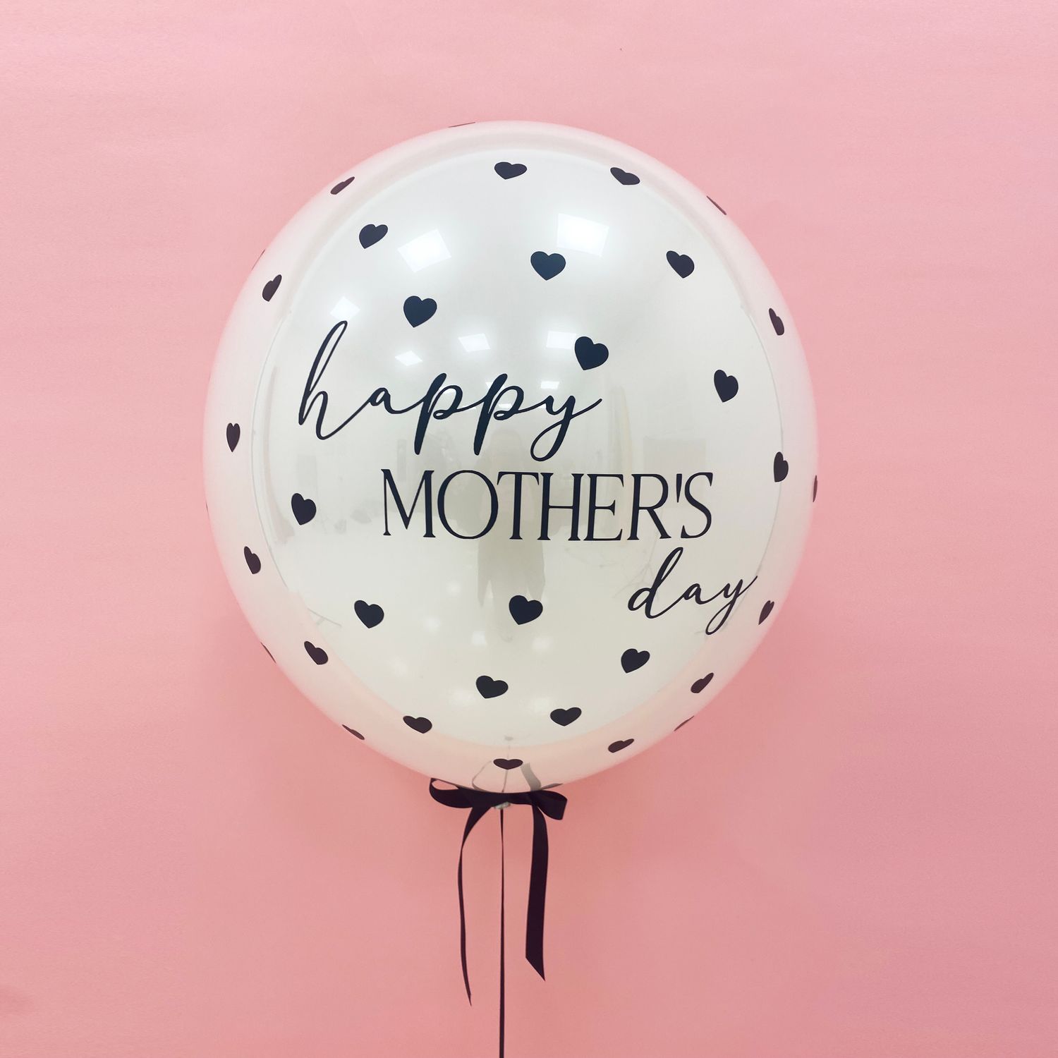 Mother's Day Gloss Bubble with hearts