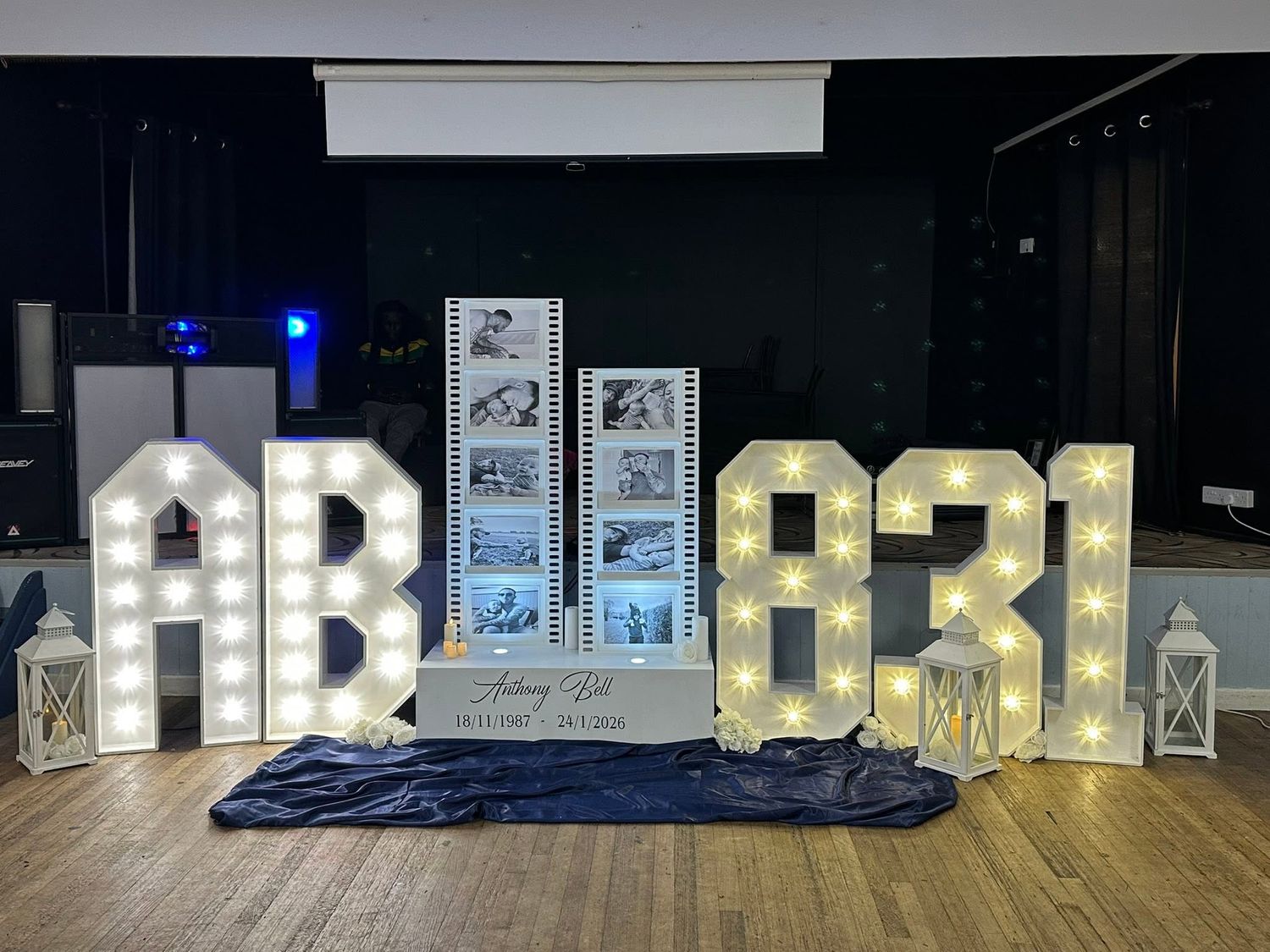Light Up Number Hire