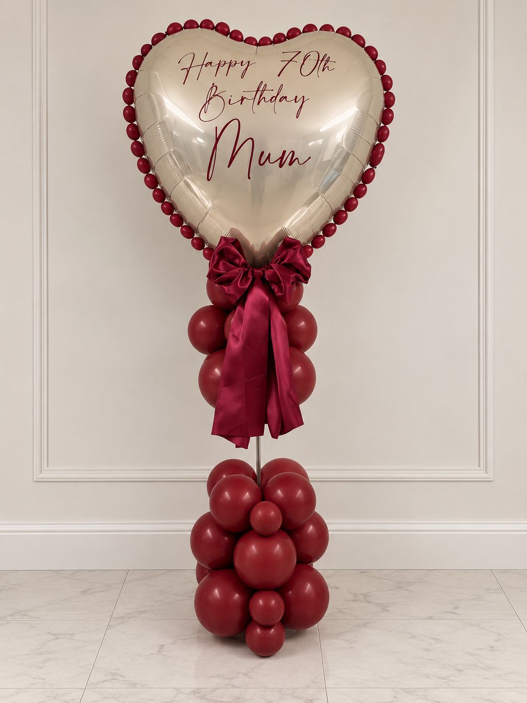 Personalised 36' Heart Display