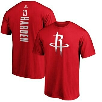 Houston Rockets T-Shirt - Custom Name/Number