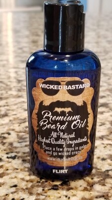 Wicked Bastard - Premium Beard Oil 2 oz.  - 7 Scents