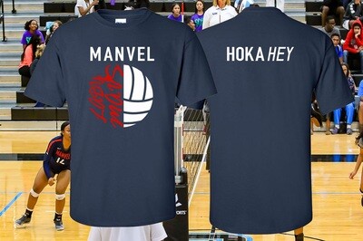 Manvel Lady Mavs Volleyball T-Shirt